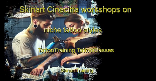 Skinart Cinecitta workshops on niche tattoo styles | #TattooTraining #TattooClasses #SkinartTraining-Italy