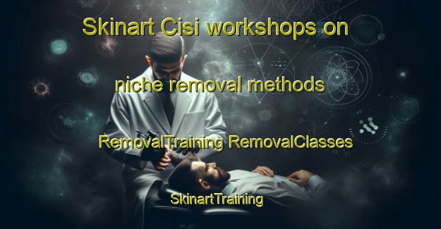 Skinart Cisi workshops on niche removal methods | #RemovalTraining #RemovalClasses #SkinartTraining-Italy