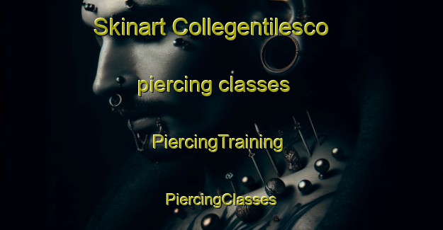 Skinart Collegentilesco piercing classes | #PiercingTraining #PiercingClasses #SkinartTraining-Italy