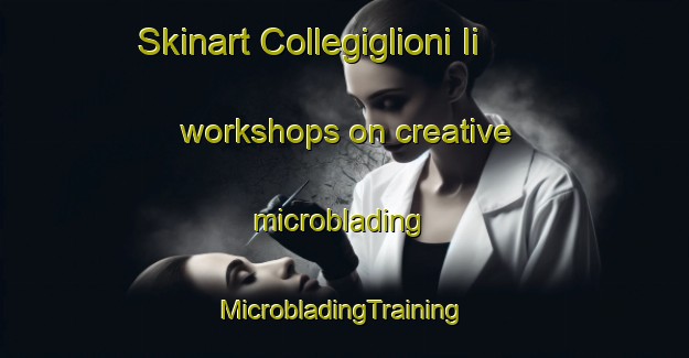 Skinart Collegiglioni Ii workshops on creative microblading | #MicrobladingTraining #MicrobladingClasses #SkinartTraining-Italy