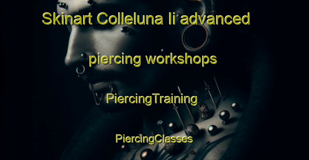 Skinart Colleluna Ii advanced piercing workshops | #PiercingTraining #PiercingClasses #SkinartTraining-Italy