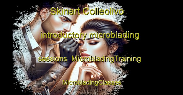 Skinart Colleolivo introductory microblading sessions | #MicrobladingTraining #MicrobladingClasses #SkinartTraining-Italy