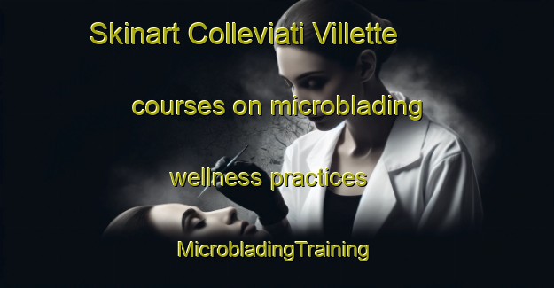 Skinart Colleviati Villette courses on microblading wellness practices | #MicrobladingTraining #MicrobladingClasses #SkinartTraining-Italy