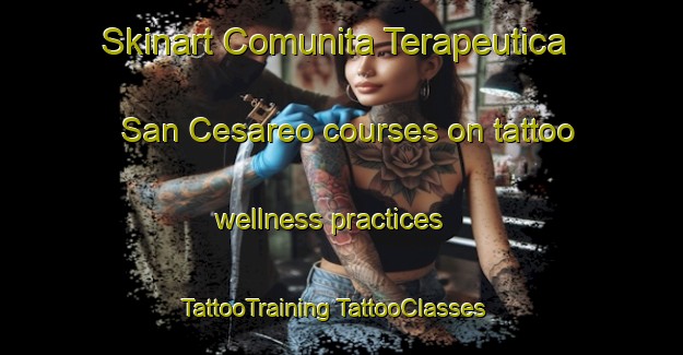 Skinart Comunita Terapeutica San Cesareo courses on tattoo wellness practices | #TattooTraining #TattooClasses #SkinartTraining-Italy