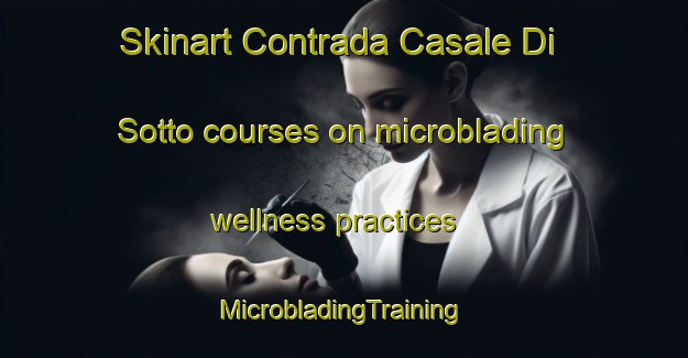 Skinart Contrada Casale Di Sotto courses on microblading wellness practices | #MicrobladingTraining #MicrobladingClasses #SkinartTraining-Italy