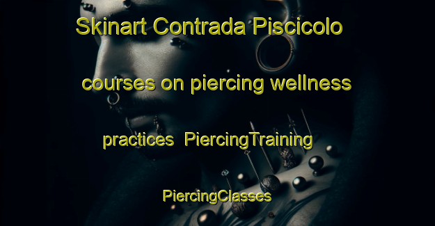 Skinart Contrada Piscicolo courses on piercing wellness practices | #PiercingTraining #PiercingClasses #SkinartTraining-Italy