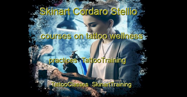 Skinart Cordaro Stellio courses on tattoo wellness practices | TattooTraining | TattooClasses | SkinartTraining-Italy
