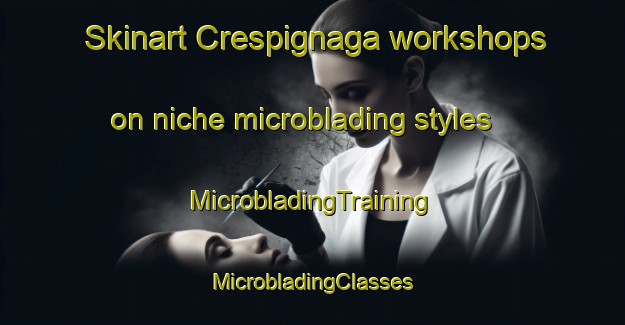 Skinart Crespignaga workshops on niche microblading styles | #MicrobladingTraining #MicrobladingClasses #SkinartTraining-Italy