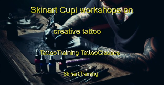 Skinart Cupi workshops on creative tattoo | #TattooTraining #TattooClasses #SkinartTraining-Italy