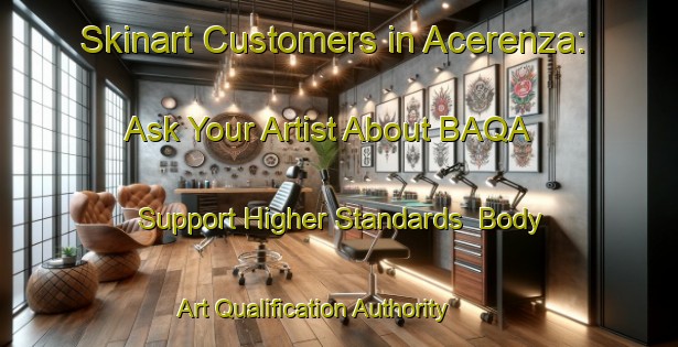 Skinart Customers in Acerenza: Ask Your Artist About BAQA - Support Higher Standards | Body Art Qualification Authority | BAQA-Italy