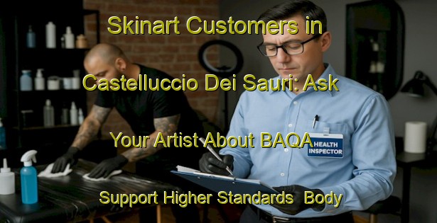 Skinart Customers in Castelluccio Dei Sauri: Ask Your Artist About BAQA - Support Higher Standards | Body Art Qualification Authority | BAQA-Italy