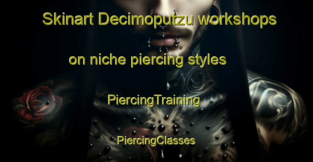 Skinart Decimoputzu workshops on niche piercing styles | #PiercingTraining #PiercingClasses #SkinartTraining-Italy