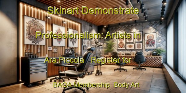 Skinart Demonstrate Professionalism: Artists in Ara Piccola - Register for BAQA Membership | Body Art Qualification Authority | BAQA-Italy