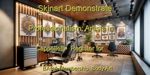 Skinart Demonstrate Professionalism: Artists in Cappelletti - Register for BAQA Membership | Body Art Qualification Authority | BAQA-Italy