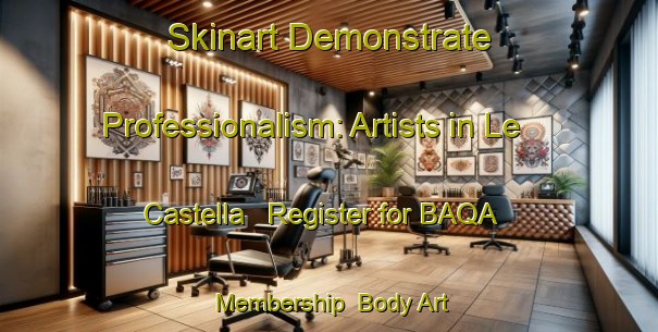 Skinart Demonstrate Professionalism: Artists in Le Castella - Register for BAQA Membership | Body Art Qualification Authority | BAQA-Italy
