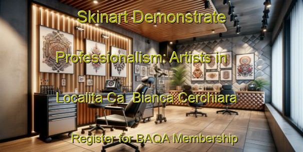 Skinart Demonstrate Professionalism: Artists in Localita Ca  Bianca Cerchiara - Register for BAQA Membership | Body Art Qualification Authority | BAQA-Italy