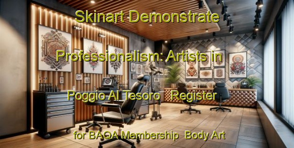 Skinart Demonstrate Professionalism: Artists in Poggio Al Tesoro - Register for BAQA Membership | Body Art Qualification Authority | BAQA-Italy