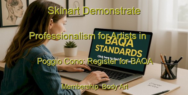 Skinart Demonstrate Professionalism for Artists in Poggio Cono: Register for BAQA Membership | Body Art Qualification Authority | BAQA-Italy