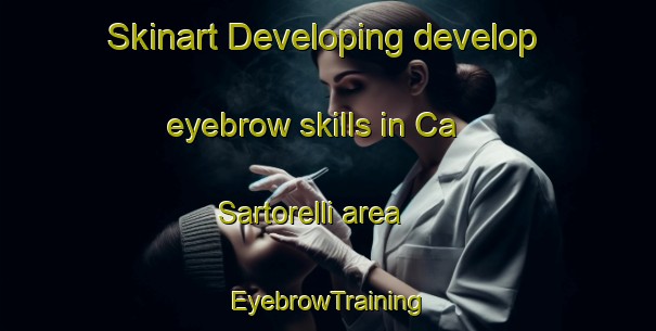Skinart Developing develop eyebrow skills in Ca  Sartorelli area | EyebrowTraining | EyebrowClasses | SkinartTraining-Italy