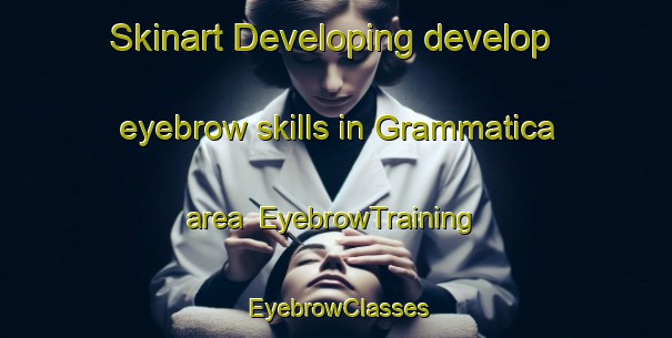Skinart Developing develop eyebrow skills in Grammatica area | EyebrowTraining | EyebrowClasses | SkinartTraining-Italy
