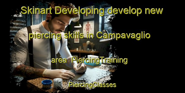 Skinart Developing develop new piercing skills in Campavaglio area | #PiercingTraining #PiercingClasses #SkinartTraining-Italy