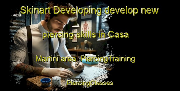 Skinart Developing develop new piercing skills in Casa Martini area | #PiercingTraining #PiercingClasses #SkinartTraining-Italy