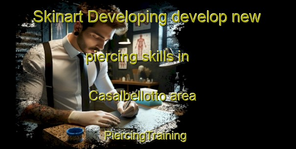 Skinart Developing develop new piercing skills in Casalbellotto area | #PiercingTraining #PiercingClasses #SkinartTraining-Italy