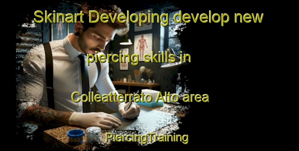 Skinart Developing develop new piercing skills in Colleatterrato Alto area | #PiercingTraining #PiercingClasses #SkinartTraining-Italy