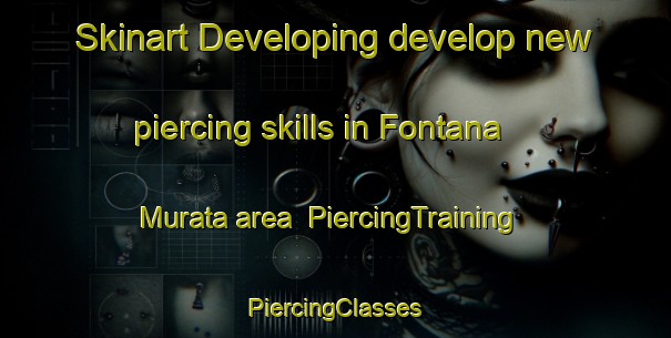 Skinart Developing develop new piercing skills in Fontana Murata area | #PiercingTraining #PiercingClasses #SkinartTraining-Italy