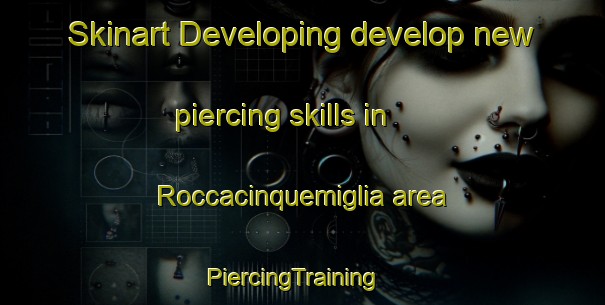 Skinart Developing develop new piercing skills in Roccacinquemiglia area | PiercingTraining | PiercingClasses | SkinartTraining-Italy