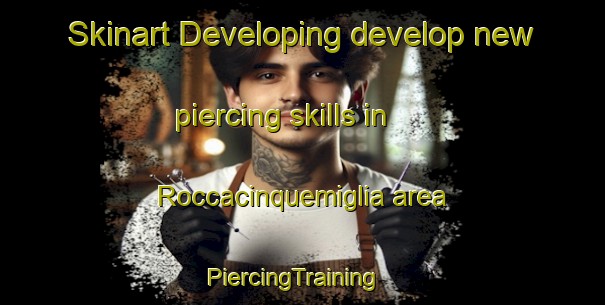 Skinart Developing develop new piercing skills in Roccacinquemiglia area | PiercingTraining | PiercingClasses | SkinartTraining-Italy