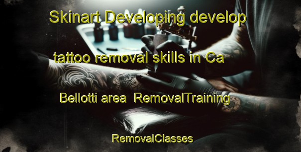Skinart Developing develop tattoo removal skills in Ca  Bellotti area | RemovalTraining | RemovalClasses | SkinartTraining-Italy