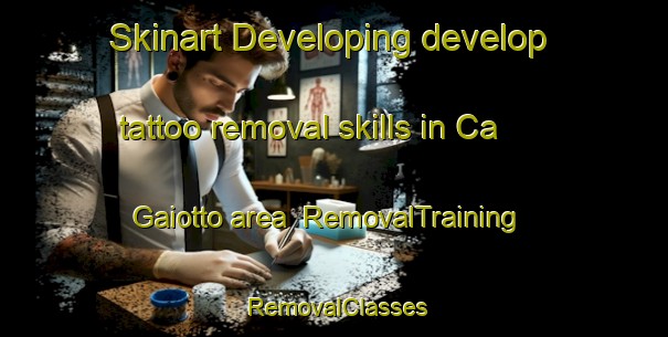 Skinart Developing develop tattoo removal skills in Ca  Gaiotto area | RemovalTraining | RemovalClasses | SkinartTraining-Italy