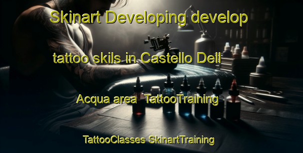 Skinart Developing develop tattoo skils in Castello Dell Acqua area | #TattooTraining #TattooClasses #SkinartTraining-Italy