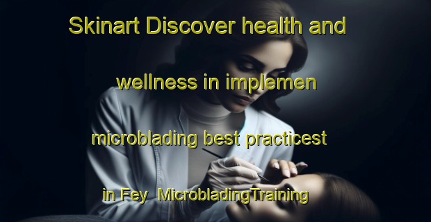 Skinart Discover health and wellness in implemen microblading best practicest in Fey | MicrobladingTraining | MicrobladingClasses | SkinartTraining-Italy