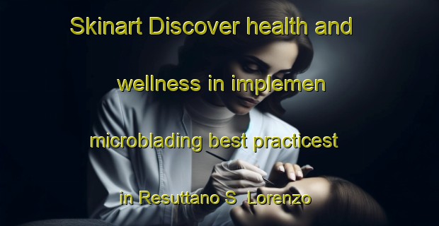 Skinart Discover health and wellness in implemen microblading best practicest in Resuttano S  Lorenzo | MicrobladingTraining | MicrobladingClasses | SkinartTraining-Italy