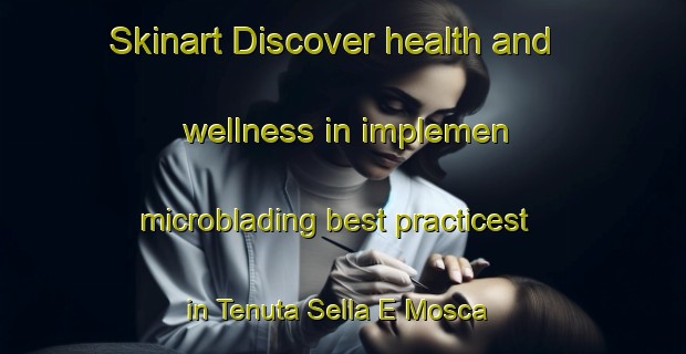 Skinart Discover health and wellness in implemen microblading best practicest in Tenuta Sella E Mosca | MicrobladingTraining | MicrobladingClasses | SkinartTraining-Italy