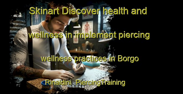 Skinart Discover health and wellness in implement piercing wellness practices in Borgo Rinaldini | PiercingTraining | PiercingClasses | SkinartTraining-Italy