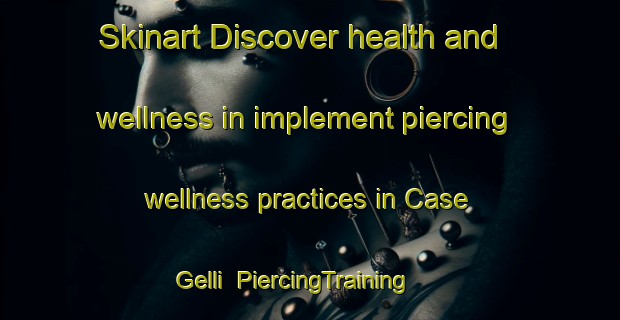 Skinart Discover health and wellness in implement piercing wellness practices in Case Gelli | PiercingTraining | PiercingClasses | SkinartTraining-Italy