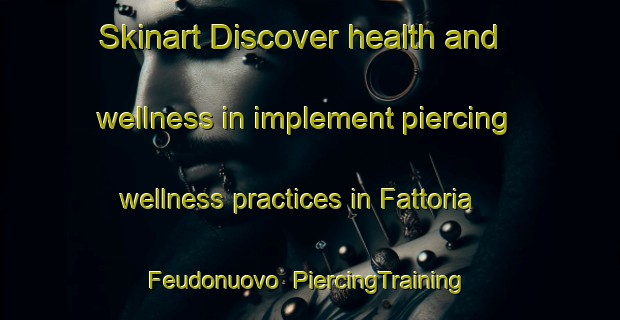Skinart Discover health and wellness in implement piercing wellness practices in Fattoria Feudonuovo | PiercingTraining | PiercingClasses | SkinartTraining-Italy