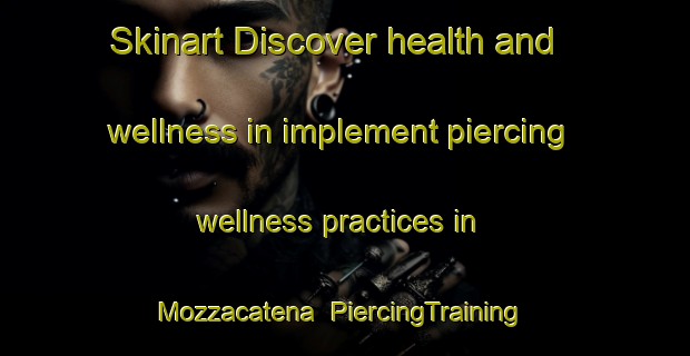 Skinart Discover health and wellness in implement piercing wellness practices in Mozzacatena | PiercingTraining | PiercingClasses | SkinartTraining-Italy