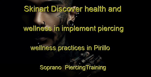Skinart Discover health and wellness in implement piercing wellness practices in Pirillo Soprano | PiercingTraining | PiercingClasses | SkinartTraining-Italy