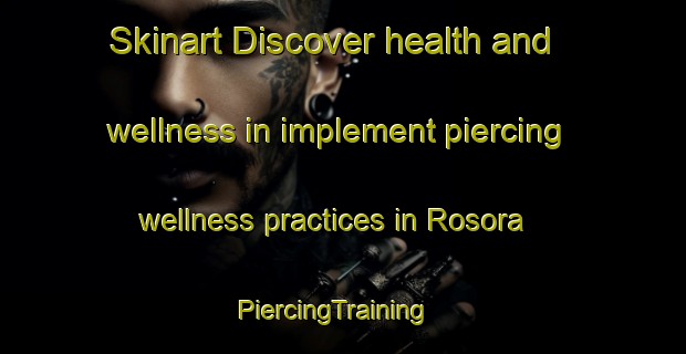 Skinart Discover health and wellness in implement piercing wellness practices in Rosora | PiercingTraining | PiercingClasses | SkinartTraining-Italy