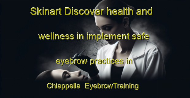 Skinart Discover health and wellness in implement safe eyebrow practices in Chiappella | EyebrowTraining | EyebrowClasses | SkinartTraining-Italy