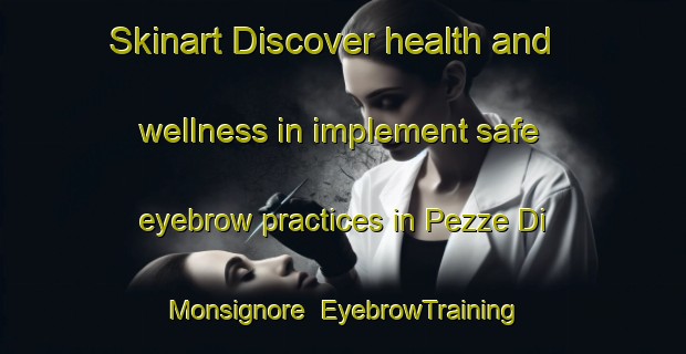Skinart Discover health and wellness in implement safe eyebrow practices in Pezze Di Monsignore | EyebrowTraining | EyebrowClasses | SkinartTraining-Italy