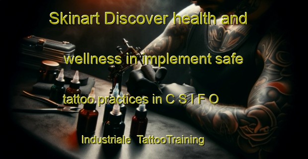 Skinart Discover health and wellness in implement safe tattoo practices in C S I F O  Industriale | TattooTraining | TattooClasses | SkinartTraining-Italy