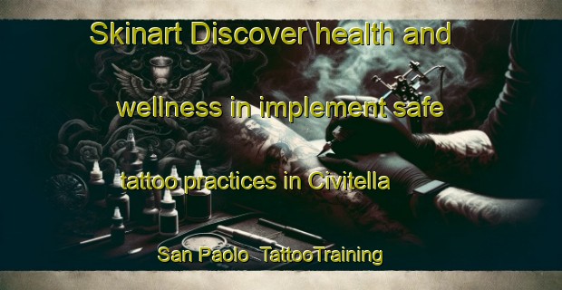 Skinart Discover health and wellness in implement safe tattoo practices in Civitella San Paolo | TattooTraining | TattooClasses | SkinartTraining-Italy