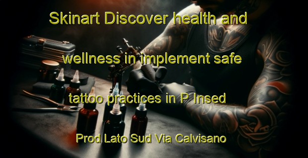 Skinart Discover health and wellness in implement safe tattoo practices in P Insed Prod Lato Sud Via Calvisano | TattooTraining | TattooClasses | SkinartTraining-Italy