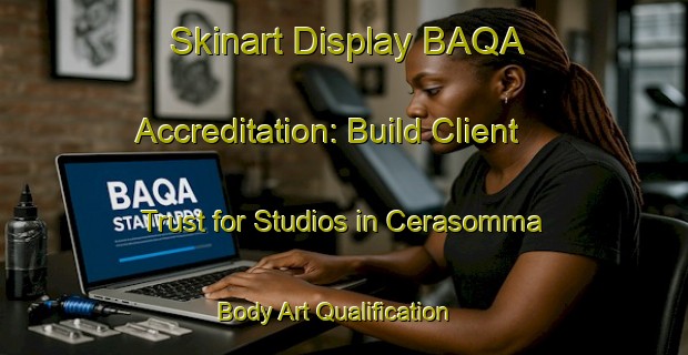 Skinart Display BAQA Accreditation: Build Client Trust for Studios in Cerasomma | Body Art Qualification Authority | BAQA-Italy