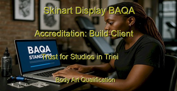 Skinart Display BAQA Accreditation: Build Client Trust for Studios in Triei | Body Art Qualification Authority | BAQA-Italy